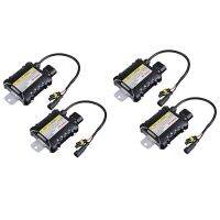 4x 55W HID Bi Xenon Ballast 12V Digital Slim Ballast Fast Bright Electronic Ballast for H1 H3 H3C H4-1 H4-2 H7 H8