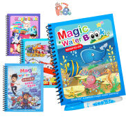 Tranh Tô Màu Nước Ma Thuật Magic Water Book Cho Bé Giá Tốt Với 13 Chủ Đề