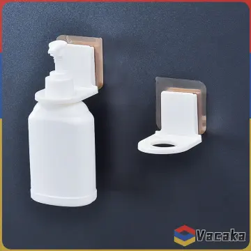 Body Wash Bottle Holder Hook, Self Adhesive Wall Mounted Shampoo