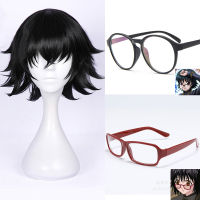 Shizuku Murasaki Wig With Glasses Anime Hunter x Hunter Heat Resistant Synthetic Hair Wigs + Wig Cap