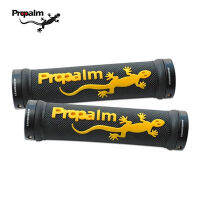 2021Propalm HY-709EP bicycle grips straight handles rubber aluminum lock ring double side lock-on bike Grips riding equipment