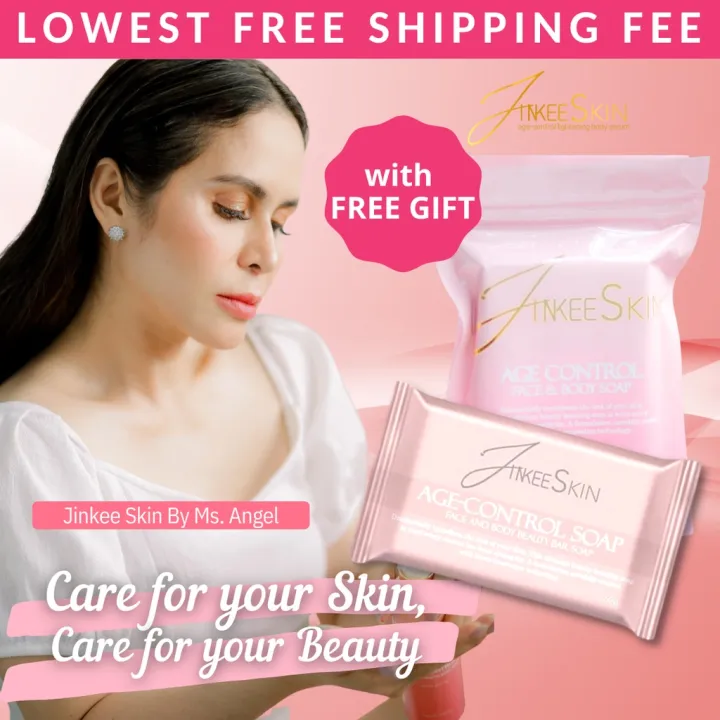 Jinkeeskin By Ms. Angel Age Control Soap 75g for Face and Body Soap