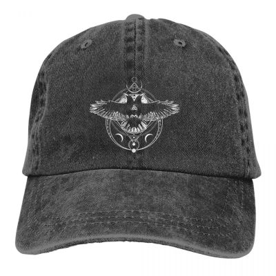 2023 New Fashion  Huginn Muninn Hail Odin Baseball Cap Men Hats Visor Protection Snapback Vikings Ragnar Lothbrok Historical，Contact the seller for personalized customization of the logo