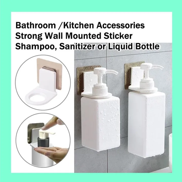 Shampoo Hook Shower Gel Wall Mounted Hook Bathroom Storage Hand Soap
