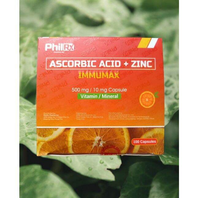 ♀Vitamin C Ascorbic Acid as Sodium Ascorbate plus Zinc IMMUMAX 100