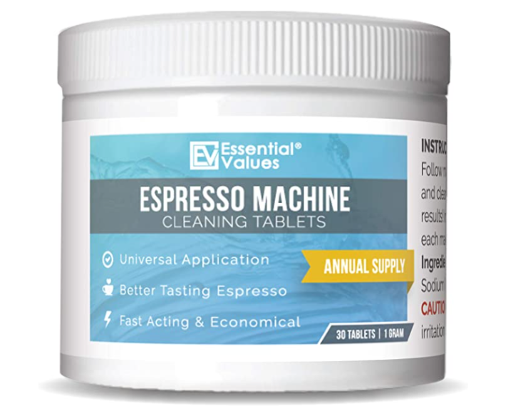 Essential Values Espresso Machine Cleaning Tablets (30 Tablets