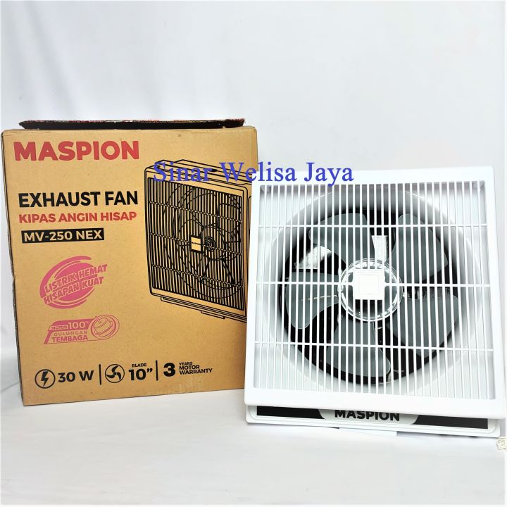 Maspion Exhaust Fan Kipas Angin Dinding Hisap Inch Mv Nex