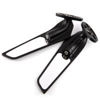 ∏ Modified Rearview Mirrors Wind Wing Adjustable Rotating Side Mirror for Kawasaki ZX6R ZX10R ZX12R Ninja 250 300 400 650 H2 H4