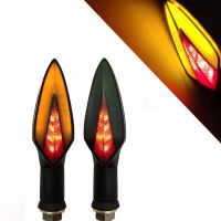 For Kawasaki Z 800 900 250 300 NINJA 250 300 R ZX636R Motorcycle LED Universal Flowing Blinker Light Waterproof Turn Signals