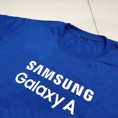 เสื้อยืด Cotton 100% Samsung GALAXY A พร้อมส่ง
