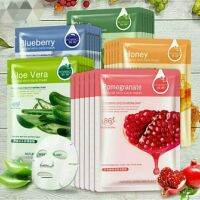 BORONG Rorec Hcana Natural Moisture Facial Mask Beauty ROREC 1ชิ้น CHINA PACK พร้อมห่อฟอง DCH092