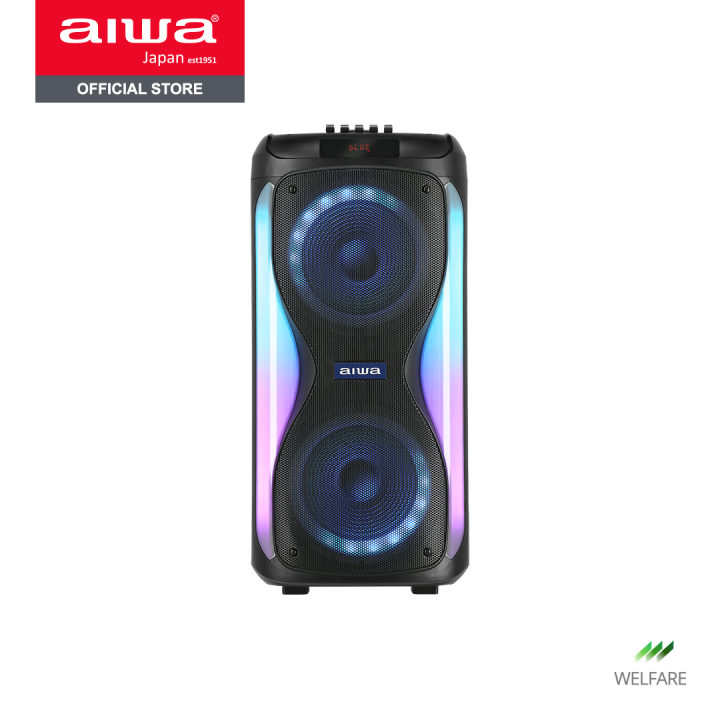 ผ่อน-0-aiwa-psp-808a-bluetooth-speaker-ลำโพงบลูทูธปาร์ตี้