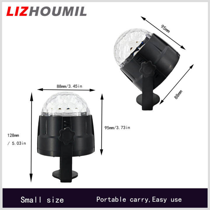 ไฟเครื่องฉายรูปดาว-lizhoumil-15สี8ระดับโหมดหรี่แสงโคมไฟลูกบอล-led-ดิสโก้-usb-ตกแต่งไฟสำหรับบ้านกลางคืน