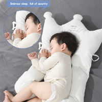 Newborn Baby Pillow Anti-rollover Side Sleeping Shaping Pillow Adjustable Side Height Relieve Startle Reflex Baby Crib Pillow