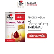 Viên uống bổ sung sắt và vitamin