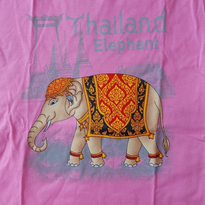 เสื้อยืดผู้ใหญ่-เสื้อยืดคอกลอม-เสื้อยืดสกรีนลายไทยแลนด์-อก34-46-นิ้ว-ใส่ได้ทั้งขายและหญิง