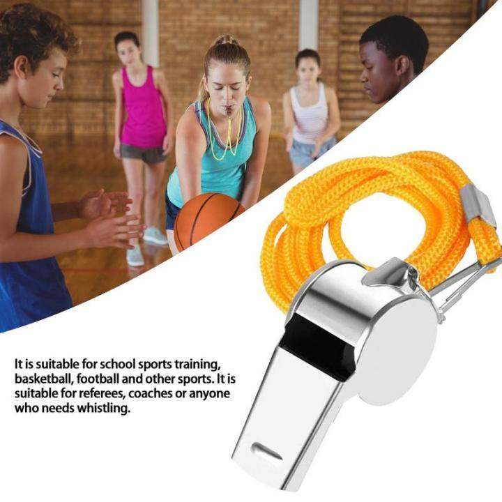 new-metal-whistle-referee-sports-stainless-steel-whistle-football-basketball-party-training-school-cheerleading-tools-survival-kits