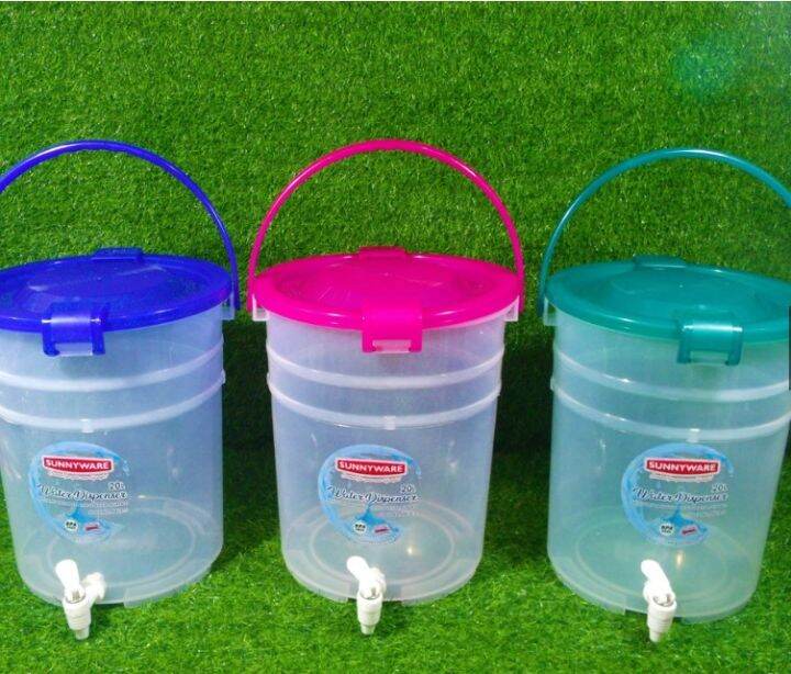 9818S Sunnyware Round Water Jug / Water Dispenser 20 Liters with faucet Lazada PH