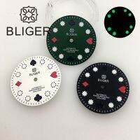 hot【DT】 BLIGER New 29mm Color Printing Marks NH35 Movement