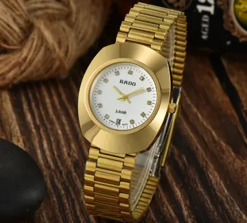 Rado gold hot sale watch men