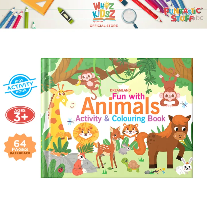 Whiz Kidsz Fun Activity & Colouring, Books for Kids | Lazada PH