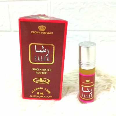 น้ำ​หอม​ น้ำหอม​ยั่ว​เพศ​ Rasha perfume​ oil​ Attar​ Roll​ On​ 6ml​ น้ำหอม​อาหรับ​ น้ำหอมผู้หญิง