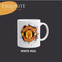 Manchester United mug Red Devils football club gift Manchester United logo gift-football club mug collection by exquisite giftgallaxy, 11oz 350ml ceramic tea cups, coffee cups