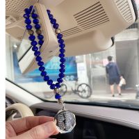 【jw】♗⊙  Islã Cristal Contas Pingente de carro Carro Pendurado Presentes Muçulmanos 33 Contas Verdes Alcorão da Tasbih Quatro Qul Suras