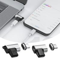 24Pins 4K 60Hz แม่เหล็ก USB Type C อะแดปเตอร์ Usb3.1อะแดปเตอร์10Gbp PD 100W Fast Charging Type C Connector Data Sync