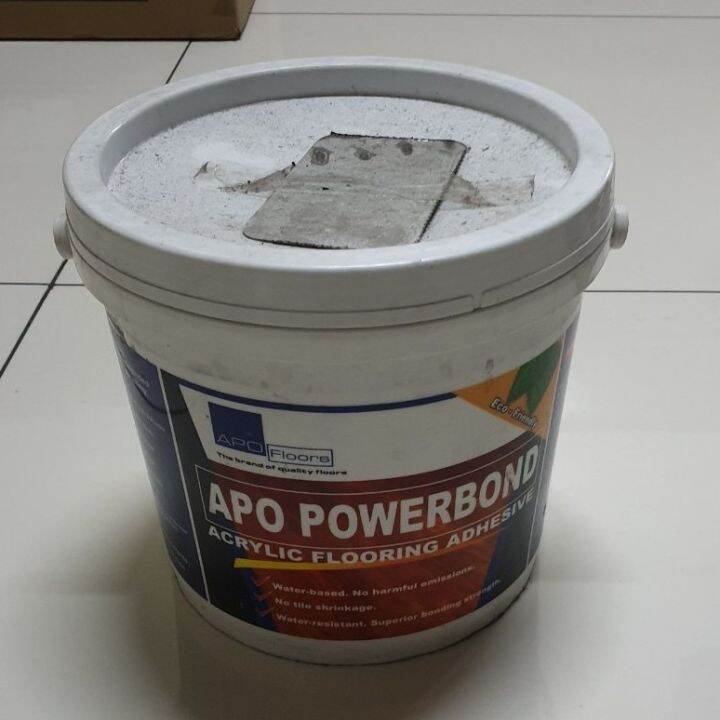 APO Vinyl Adhesive. 1 Gallon (3.8 Liters). FREE Spreader. Good for 200