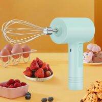 Double Stick Electric Egg Beater One-key Start High-efficiency Motor 2 In 1 Handheld Wireless Milk Frother Kitchen Tools