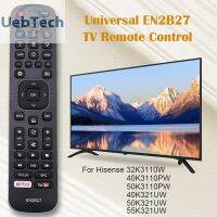 uebtech unihappy universal en 2 b 27 รีโมทควบคุมทีวีสําหรับ hisense 32 k 3110 w 40k 3110pw