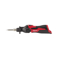 Milwaukee M12 SI-0 เครื่องบัดกรีไร้สาย 12 โวลต์ (เครื่องเปล่า)