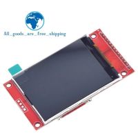 【♘COD Free Cas♘】 mxizg 2.4 "2.4นิ้ว240x32 0จอ Lcd Spi Tft Serial Port 5V/3.3V อะแดปเตอร์ Pcb Micro การ์ด Sd Ili9341 Lcd จอแสดงผล Led สีขาวสำหรับ Arduino