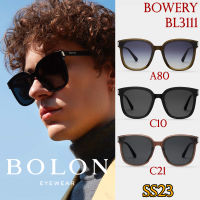 SS23 BOLON แว่นกันแดด รุ่น Bowery BL3111 A80 C10 C21 เลนส์ Nylon [Acetate] แว่นของญาญ่า แว่นของเจเจ โบลอน กันแดด แว่นตา