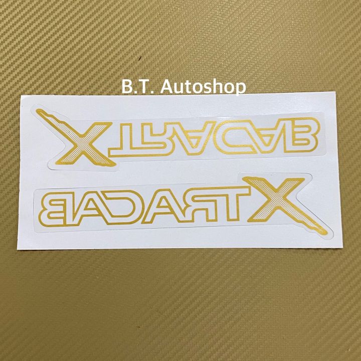 สติ๊กเกอร์-xtra-cab-ติดกระจก-toyota-ไมตี้-ราคาต่อชุด-มี-2-ชิ้น