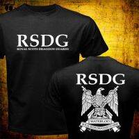 Fashion Men Scotland Pride Rsdg Royal Scots Dragoon Guards Cavalry British Army T-shirt Harajuku Brand Clothing Short Sleeve XS-6XL