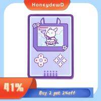 HONEYDEWD ออฟฟิศสำหรับทำงาน กันลื่น สีม่วงสีม่วง เล็กๆน้อยๆ แผ่นรองเมาส์ กระต่ายกระต่ายกระต่าย แผ่นรองเมาส์ แผ่นรองโต๊ะ