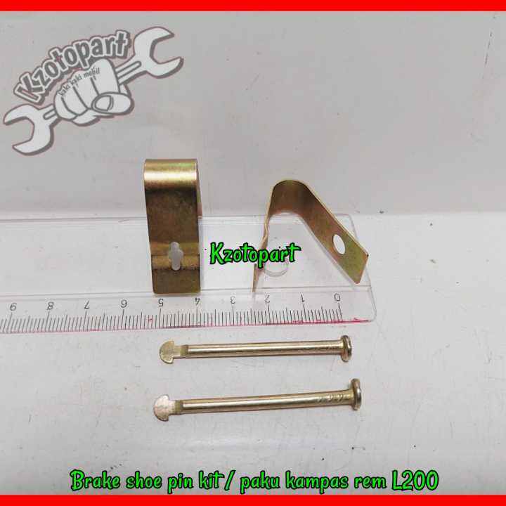 Brake Shoe Pin Kit Paku Kampas Rem Mitsubishi Strada L200 Triton 45mm