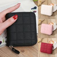 ✺❂◇ WomenS Bag Pu Leather Credit Card Holders Zipper Purse Multiple Card Slots Clutch Bag Clutch Pocket Lady Money Bag Change Pouch