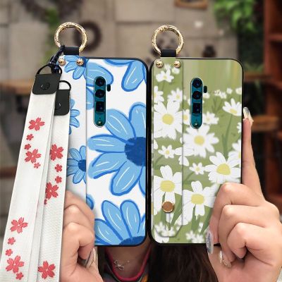 Waterproof sunflower Phone Case For OPPO Reno 10X ZOOM/10X/10X Pro Shockproof Lanyard Silicone armor case New Arrival