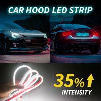 【CC】 120CM Car Hood Strip Headlight Guide Bar 12V DRL Atmosphere Lamp