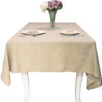 Morris8 1PC Tablecloth Imitation Linen Cotton Table Cloth Dining Coffee Cover For Home Hotel Textile Banquet Decor