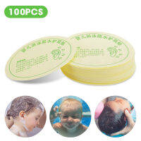 100 Pcs Baby Waterproof Ear Stickers Bath ว่ายน้ำทารกแรกเกิด Ear Care Paste พยาบาล (โปร่งใส) Ear Paste Baby Supplies