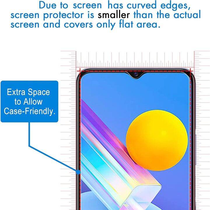 กระจกนิรภัยสำหรับคลุมทั้งหมด4ชิ้น-c11-realme-ปกป้องหน้าจอ-c35-c25s-c25y-c21y-c21-c20a-c15ฟิล์มกันรอยโทรศัพท์