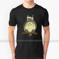 Flower Crown Totoro T - Shirt Mens Womens Summer 100% Cotton Tees Newest Top Popular T Shirts Totoro Flower Crown Tumblr Cute XS-6XL