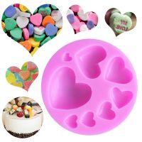 ERCIRC Heart Shape Chocolate Cake Tools Pastry Maker Fondant Kitchen Supplies Baking Tool Cake Mold Cake Decoration Moulds