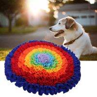 Pet Dog Snuffle Mat for Dogs เสื่อให้อาหารสัตว์เลี้ยงช้า Dog Sniffing Foraging Training Pad