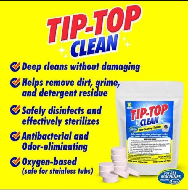 practical Tip Top Clean Washing Machine Deep Cleaner Lazada PH