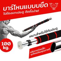 [สินค้ามีประกัน]Chinup Bar บาร์โหน บาร์ดึงข้อ อุปกรณ์ออกกำลังกาย บาร์โหนติดประตู